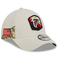 Atlanta Falcons New Era 2023 NFL Salute to Service Stone 39THIRTY Flex Hat