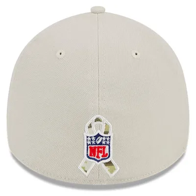 Atlanta Falcons New Era 2023 NFL Salute to Service Stone 39THIRTY Flex Hat