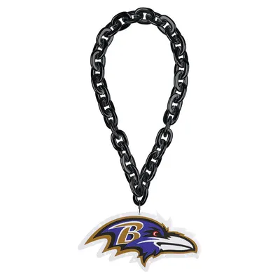 Baltimore Ravens Fan Chain 3D Light Up Foam Necklace