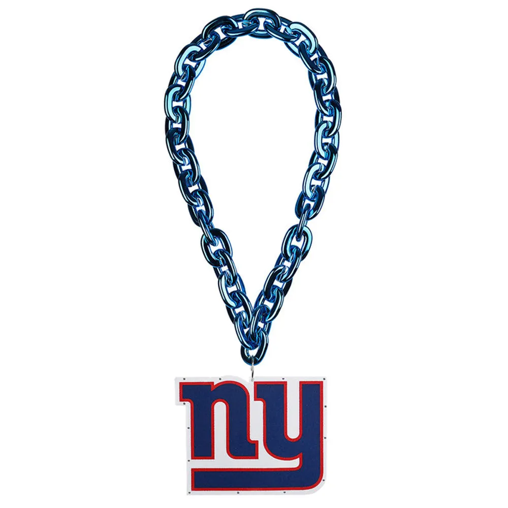 New York Giants Fan Chain 3D Light Up Foam Necklace
