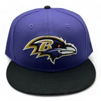 Baltimore Ravens Purple Black Two Tone Basic New Era 9FIFTY Snapback Hat