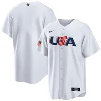 USA Baseball 2023 World Classic White Blank Jersey