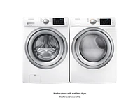 4.5 cu. ft. Front Load Washer with Vibration Reduction Technology in White | Samsung US