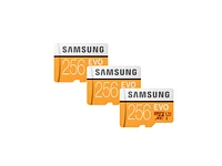 EVO microSDXC Memory Card 256GB - 3 Pack Memory & Storage - BNDL-1617372433919 | Samsung US