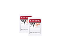 EVO Plus SDXC Full-size SD Card 256GB - Pack Memory & Storage