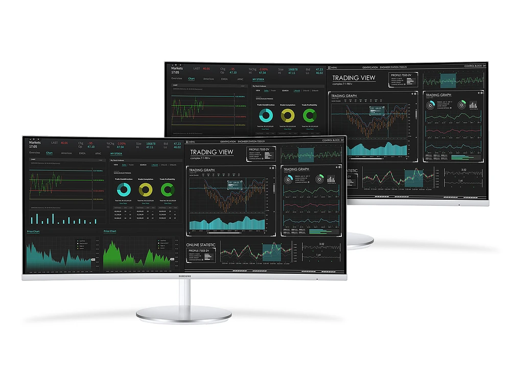 34" CJ791 Thunderboltᵀᴹ 3 Ultra Wide Screen Curved Monitor - Pack Monitors