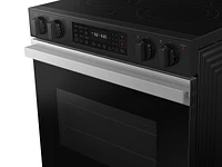 Bespoke Smart Slide-in Electric Range 6.3 cu. ft. in Stainless Steel with Air Fry & Precision Knobs | Samsung US