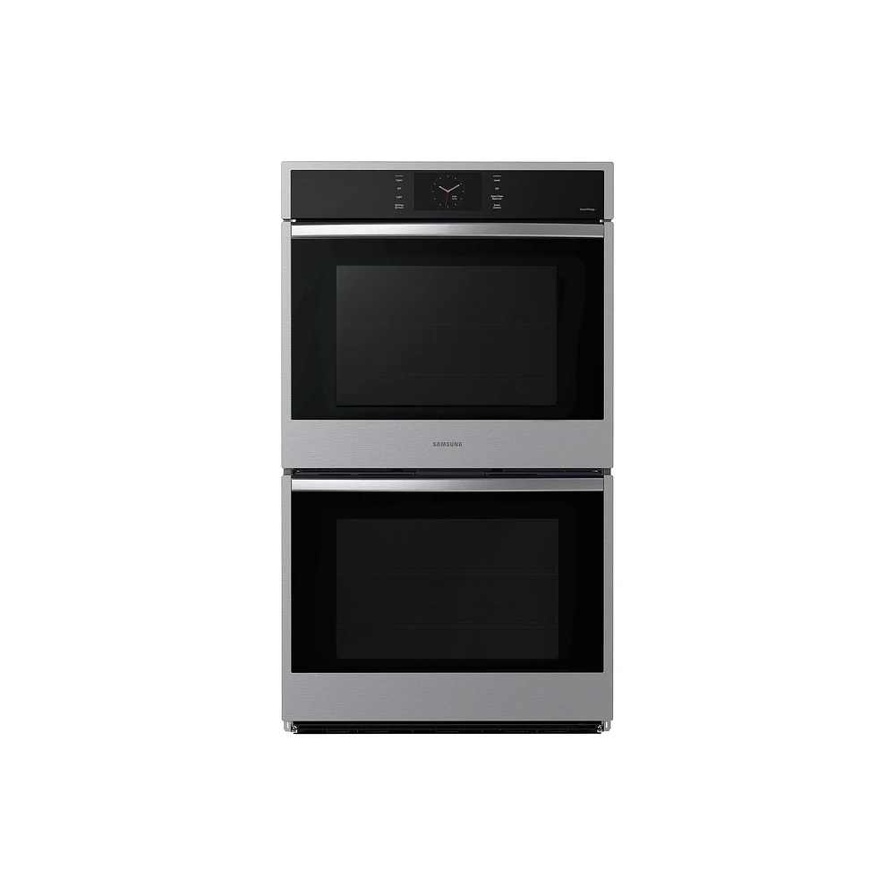 30" Double Wall Oven with Steam Cook in Stainless Steel | Samsung Business US