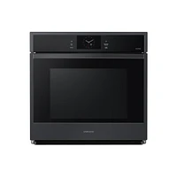 NV51CG600SMTAA | 30" Single Wall Oven with Steam Cook in Matte Black | Samsung Business US