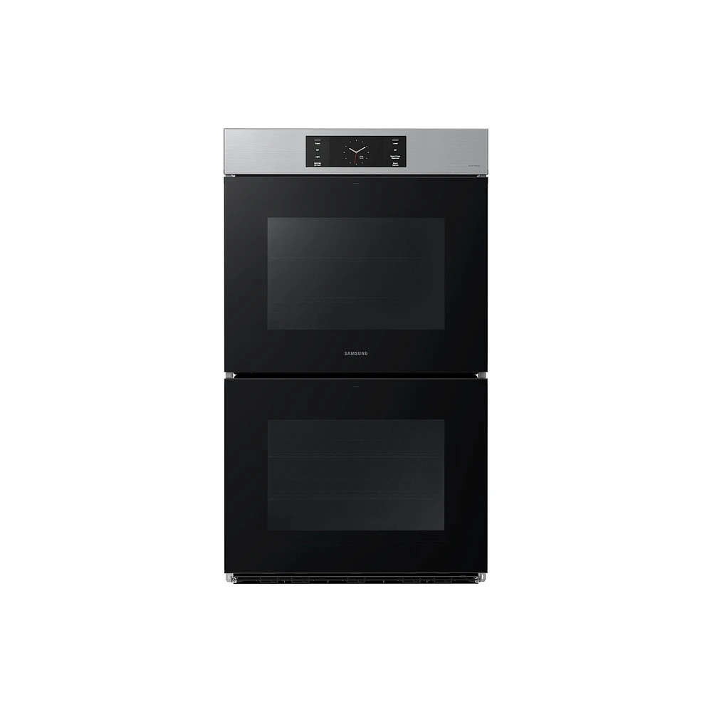 Bespoke 30" Stainless Steel Double Wall Oven with AI Pro Cooking™ Camera | Samsung Business US