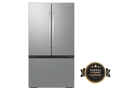 32 cu. ft. Mega Capacity 3-Door French Door Refrigerator with Dual Auto Ice Maker in Stainless Steel | Samsung Business US