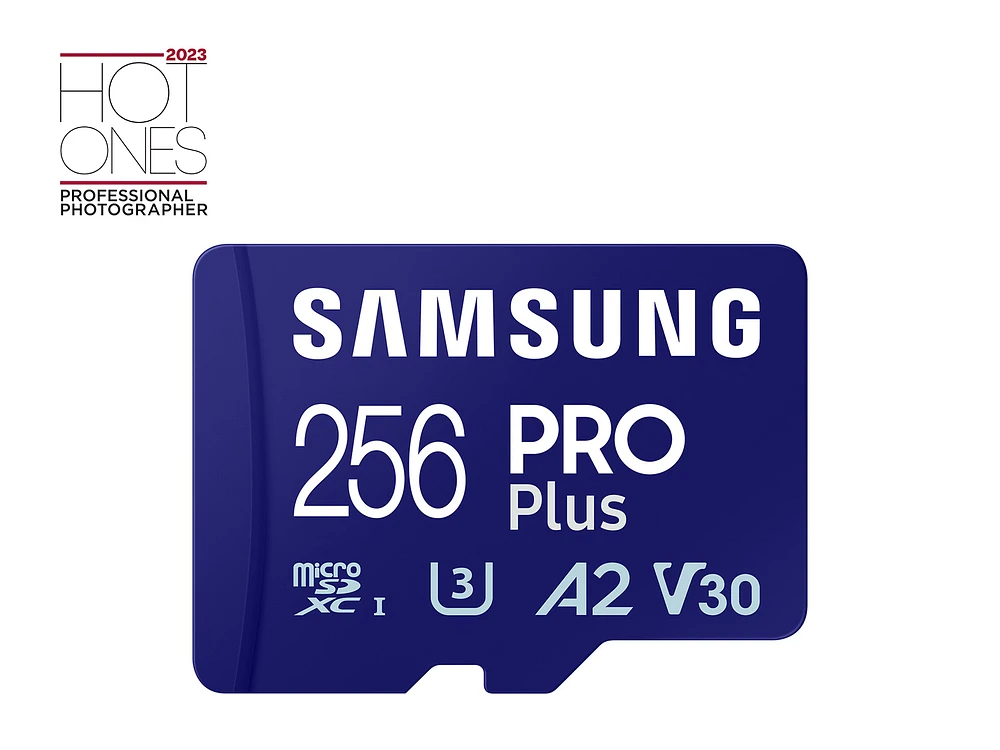 256GB PRO Plus microSDXC Card w/ Adapter | Samsung US