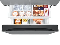 cu. ft. Mega Capacity -Door French Door Refrigerator with Four Types of Ice in Stainless Steel | Samsung US