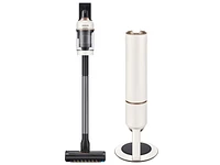 Bespoke Jet™ Cordless Stick Vacuum with All-in-One Clean Station® and Spray Spinning Sweeper in Santorini Beige | Samsung US