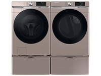 WF45B6300AC/US | 4.5 cu. ft. Large Capacity Smart Front Load Washer with Super Speed Wash - Champagne | Samsung Business US