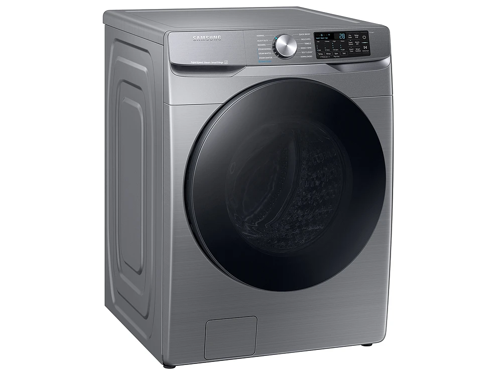 WF45B6300AP/US | 4.5 cu. ft. Large Capacity Smart Front Load Washer with Super Speed Wash in Platinum | Samsung Business US