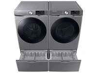 WF45B6300AP/US | 4.5 cu. ft. Large Capacity Smart Front Load Washer with Super Speed Wash in Platinum | Samsung Business US