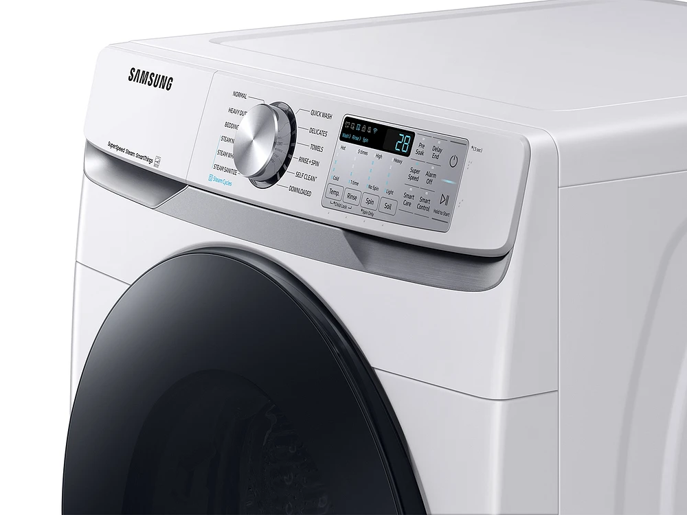 WF45B6300AW/US | 4.5 cu. ft. Large Capacity Smart Front Load Washer with Super Speed Wash - White | Samsung Business US