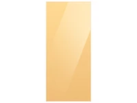 Bespoke 4-Door Flex™ Refrigerator Panel in Sunrise Yellow Glass - Top Panel Home Appliances Accessories - RA-F18DUUC0/AA | Samsung US