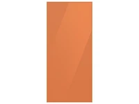 Bespoke 4-Door Flex™ Refrigerator Panel in Clementine Glass - Top Panel Home Appliances Accessories - RA-F18DUUCH/AA | Samsung US