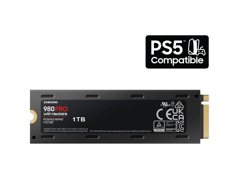 980 PRO w/ Heatsink PCIe® 4.0 NVMe™ SSD 1TB Memory & Storage - MZ-V8P1T0CW | Samsung US