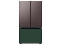 Bespoke 3-Door French Door Refrigerator Panel in Tuscan Steel Top Panel Home Appliances Accessories - RA-F18DU3DT/AA | Samsung US