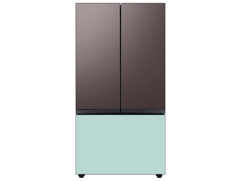 Bespoke 3-Door French Door Refrigerator Panel in Tuscan Steel Top Panel Home Appliances Accessories - RA-F18DU3DT/AA | Samsung US