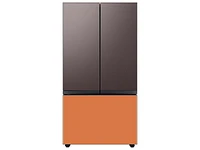 Bespoke 3-Door French Door Refrigerator Panel in Tuscan Steel Top Panel Home Appliances Accessories - RA-F18DU3DT/AA | Samsung US