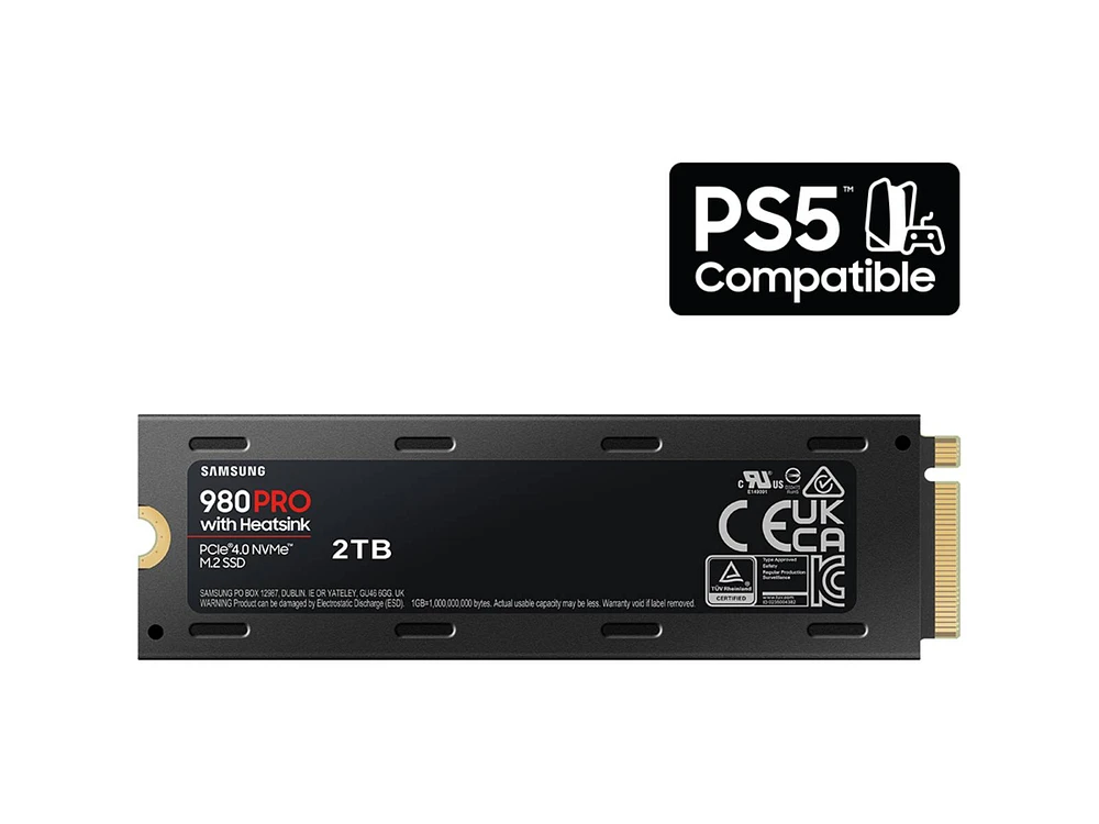 MZ-V8P2T0CW | 980 PRO PCIe 4.0 NVMe® SSD 2TB | Samsung Business US