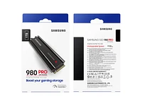 980 PRO w/ Heatsink PCIe® 4.0 NVMe™ SSD 1TB Memory & Storage - MZ-V8P1T0CW | Samsung US