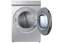 Silver Steel Electric Dryer 8700 | Bespoke | Samsung US