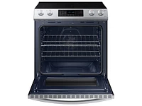 NE63BG8315SSAA | 6.3 cu. ft. Smart Slide-in Electric Range with Air Fry & Convection in Stainless Steel | Samsung Business US