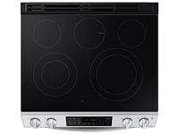 NE63BG8315SSAA | 6.3 cu. ft. Smart Slide-in Electric Range with Air Fry & Convection in Stainless Steel | Samsung Business US