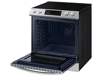 NE63BG8315SSAA | 6.3 cu. ft. Smart Slide-in Electric Range with Air Fry & Convection in Stainless Steel | Samsung Business US