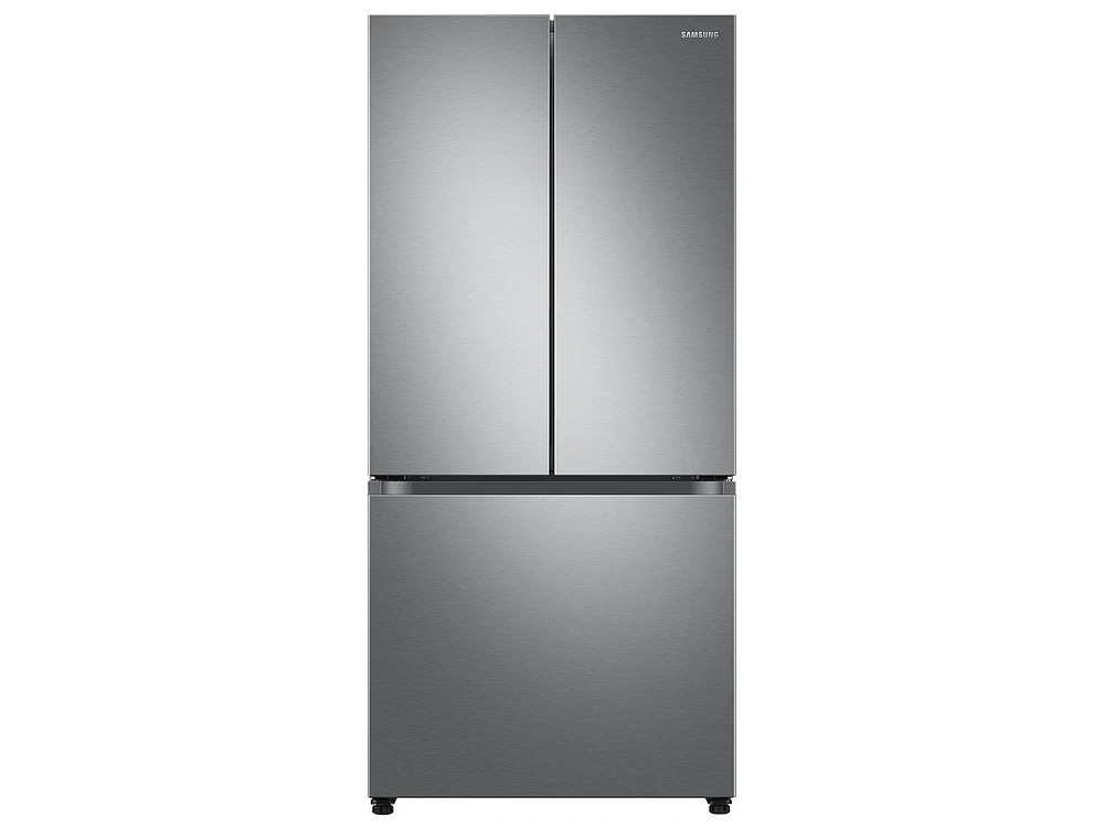 Stainless Steel 25 cu. ft. 3-Door 33" Counter Depth French Door Refrigerator with Ice Maker | Samsung US