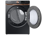 7.5 cu. ft. Smart Gas Dryer with Steam Sanitize+ and Sensor Dry in Brushed Black Dryers - DVG50BG8300VA3 | Samsung US