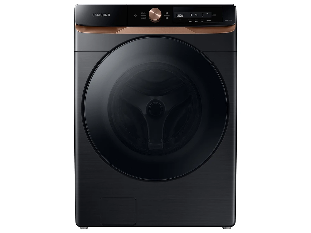 WF46BG6500AVUS | 4.6 cu. ft. Large Capacity AI Smart Dial Front Load Washer with Auto Dispense and Super Speed Wash in Brushed Black | Samsung Business US