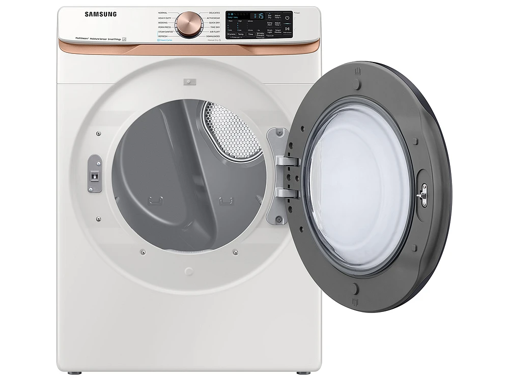 7.5 cu. ft. Smart Gas Dryer with Steam Sanitize+ and Sensor Dry in Ivory Dryers - DVG50BG8300EA3 | Samsung US