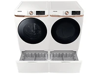 7.5 cu. ft. Smart Gas Dryer with Steam Sanitize+ and Sensor Dry in Ivory Dryers - DVG50BG8300EA3 | Samsung US