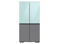 Bespoke 4-Door Flex™ Refrigerator Panel in Morning Blue Glass - Top Panel Home Appliances Accessories - RA-F18DUUCM/AA | Samsung US