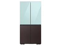 Bespoke 4-Door Flex™ Refrigerator Panel in Morning Blue Glass - Top Panel Home Appliances Accessories - RA-F18DUUCM/AA | Samsung US