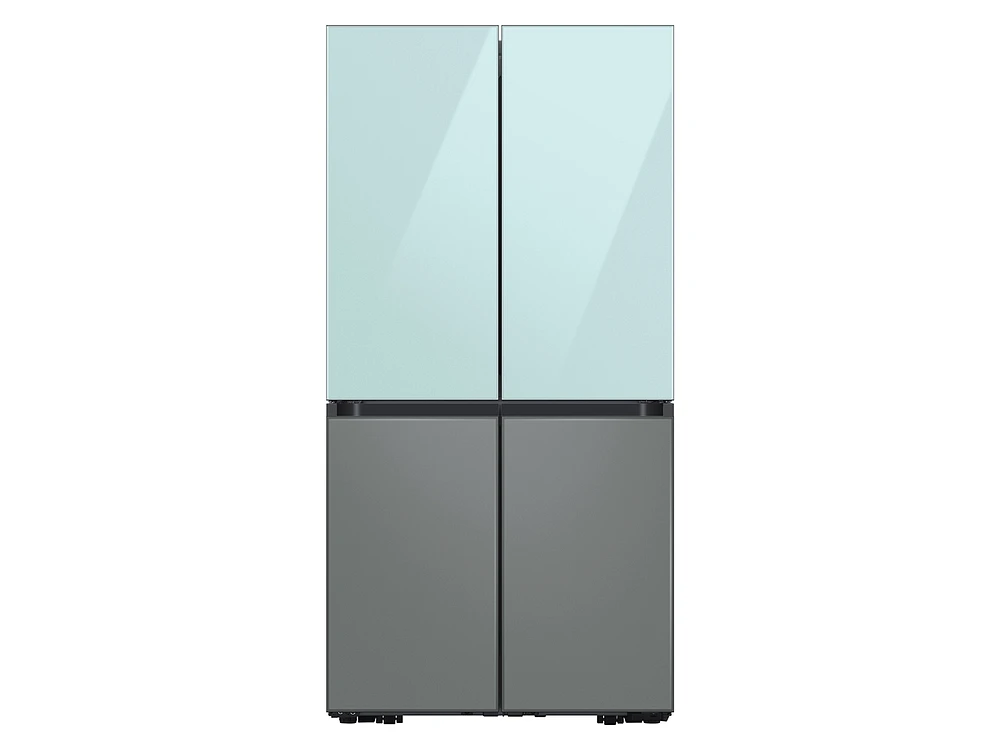 Bespoke 4-Door Flex™ Refrigerator Panel in Morning Blue Glass - Top Panel Home Appliances Accessories - RA-F18DUUCM/AA | Samsung US