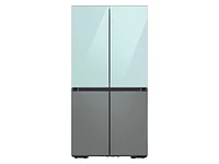 Bespoke 4-Door Flex™ Refrigerator Panel in Morning Blue Glass - Top Panel Home Appliances Accessories - RA-F18DUUCM/AA | Samsung US