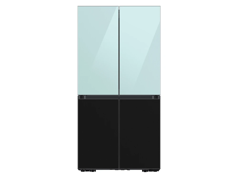 Bespoke 4-Door Flex™ Refrigerator Panel in Morning Blue Glass - Top Panel Home Appliances Accessories - RA-F18DUUCM/AA | Samsung US