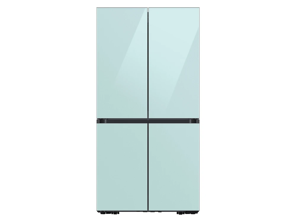 Bespoke 4-Door Flex™ Refrigerator Panel in Morning Blue Glass - Top Panel Home Appliances Accessories - RA-F18DUUCM/AA | Samsung US