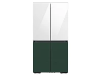 RA-F18DUU12/AA | Bespoke 4-Door Flex™ Refrigerator Panel in White Glass - Top Panel | Samsung Business US