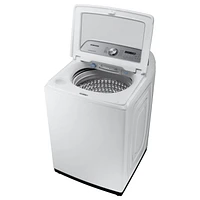 4.9 cu. ft. Capacity Top Load Washer with ActiveWave™ Agitator and Active WaterJet in White Washers - WA49B5205AW/US | Samsung US