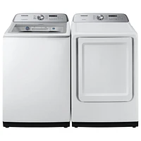 4.9 cu. ft. Capacity Top Load Washer with ActiveWave™ Agitator and Active WaterJet in White Washers - WA49B5205AW/US | Samsung US