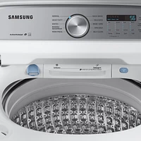 4.9 cu. ft. Capacity Top Load Washer with ActiveWave™ Agitator and Active WaterJet in White Washers - WA49B5205AW/US | Samsung US