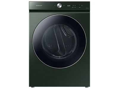 Bespoke 7.6 cu. ft. Ultra Capacity Gas Dryer with AI Optimal Dry and Super Speed Dry in Forest Green Dryers - DVG53BB8900GA3 | Samsung US